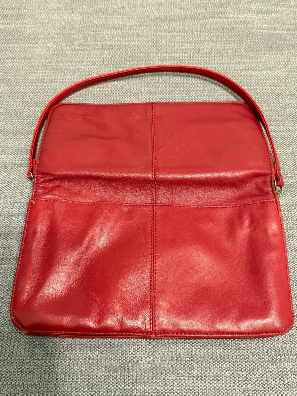 Vintage Wilsons Leather Burgundy Genuine Leather Shoulder Bag
